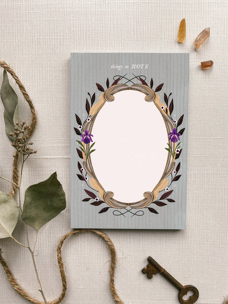 Iris Mirror Notepad