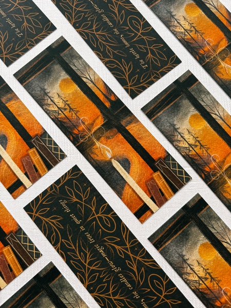 Quiet Magic Literary Quote Bookmark