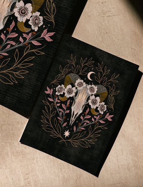 Keeper of Bones Art Print - 4x6, 5x7, 8x10