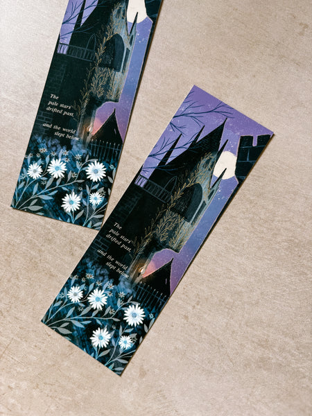 Castle Sky Literary Quote Bookmark