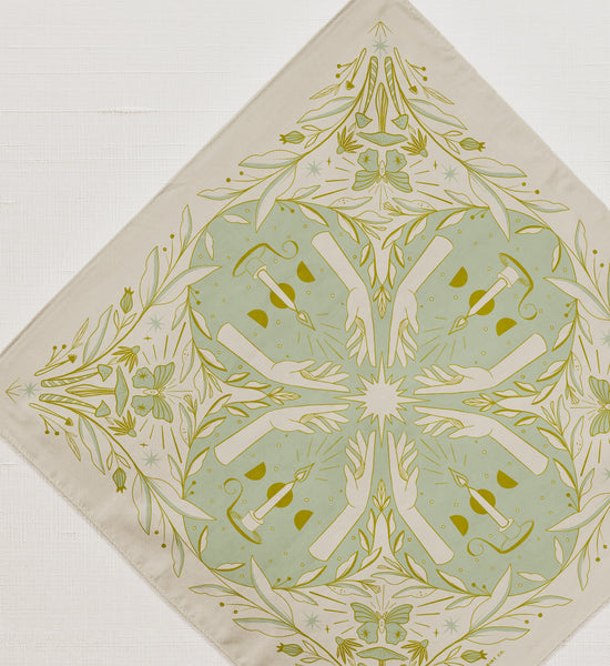 Luminary Altar Bandana - Moss