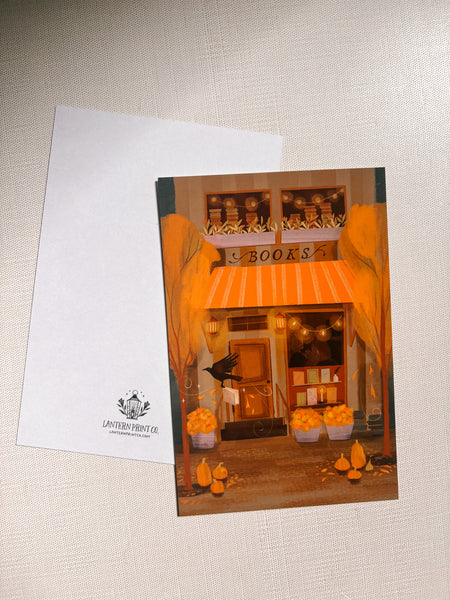 Lantern and Lore Bookshop Art Print - 4x6, 5x7, 8x10