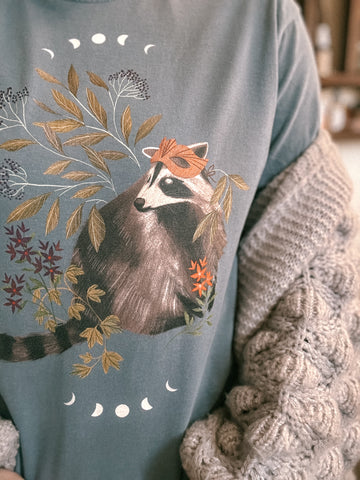 Masked Racoon T-shirt