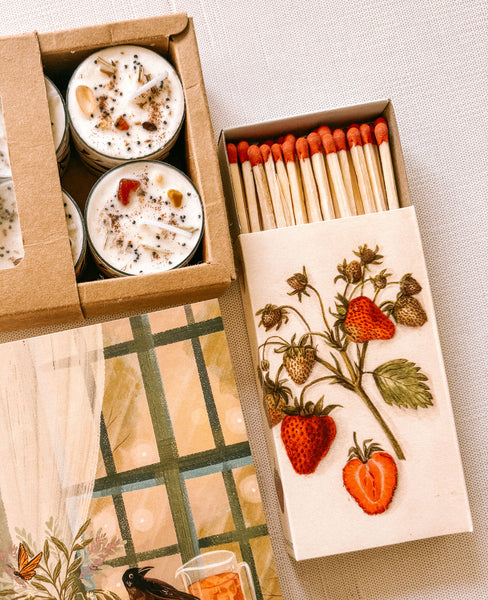 Strawberries Ritual Matchbox