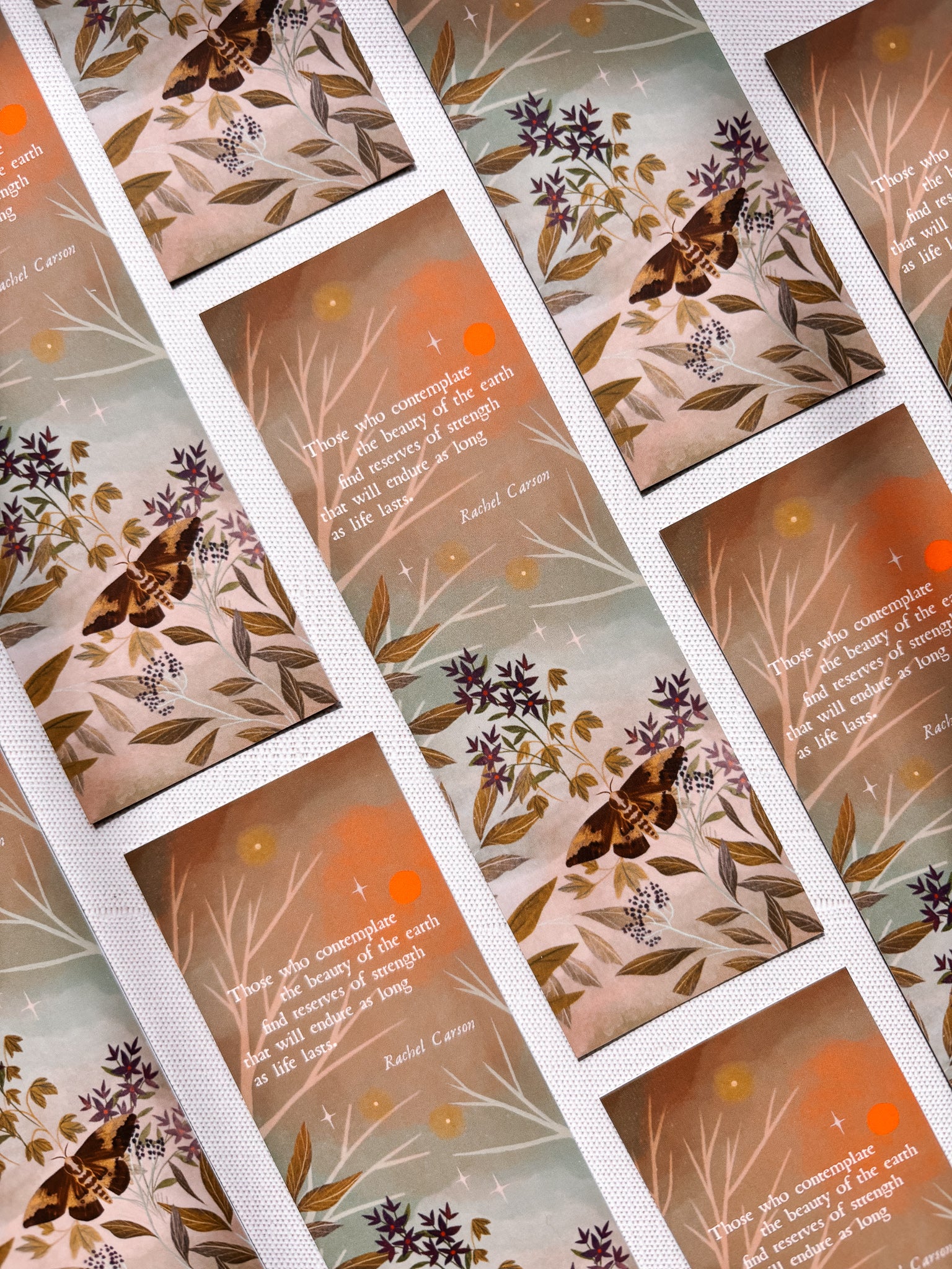 Those that Endure Literary Quote Bookmark