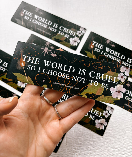 I Choose Not To Be Bumper MAGNET