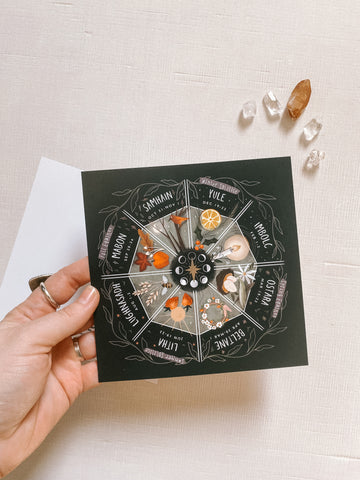 Wheel of the Year Cardstock Print