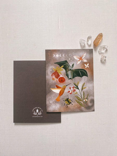 Pollinators - Greeting Card