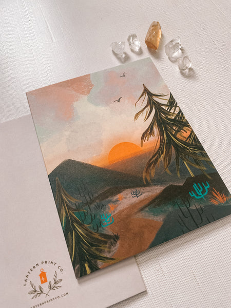Horizon - Greeting Card