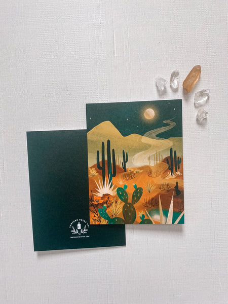 Wild Oasis - Greeting Card