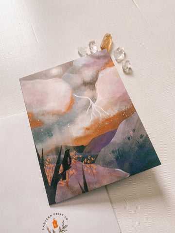 Summer Tempest - Greeting Card