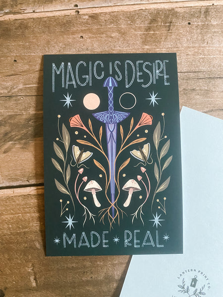 Magic is Desire Postcard Print