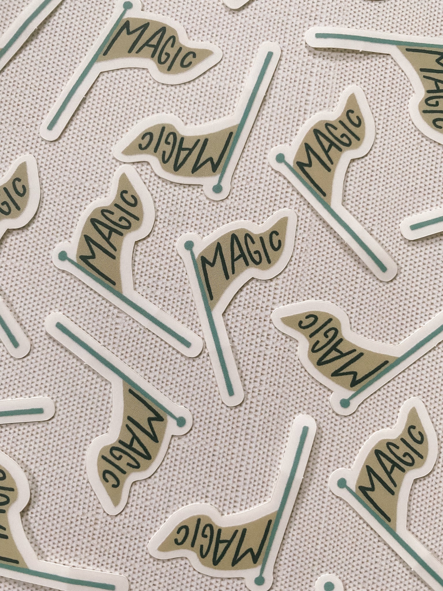 Magic Flag - Mini Sticker – Lantern Print Co.
