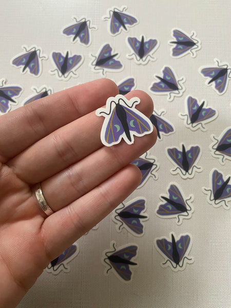 Moth - Mini Sticker