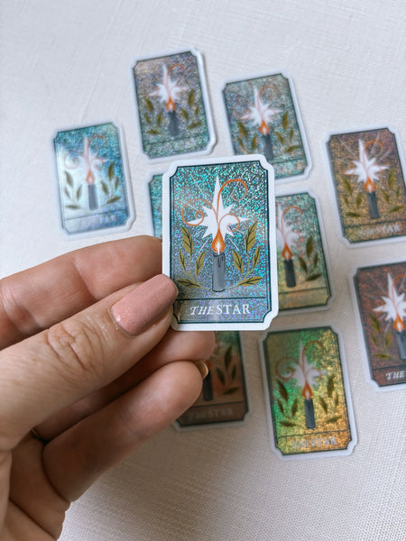 The Star Tarot Card 2” Sticker