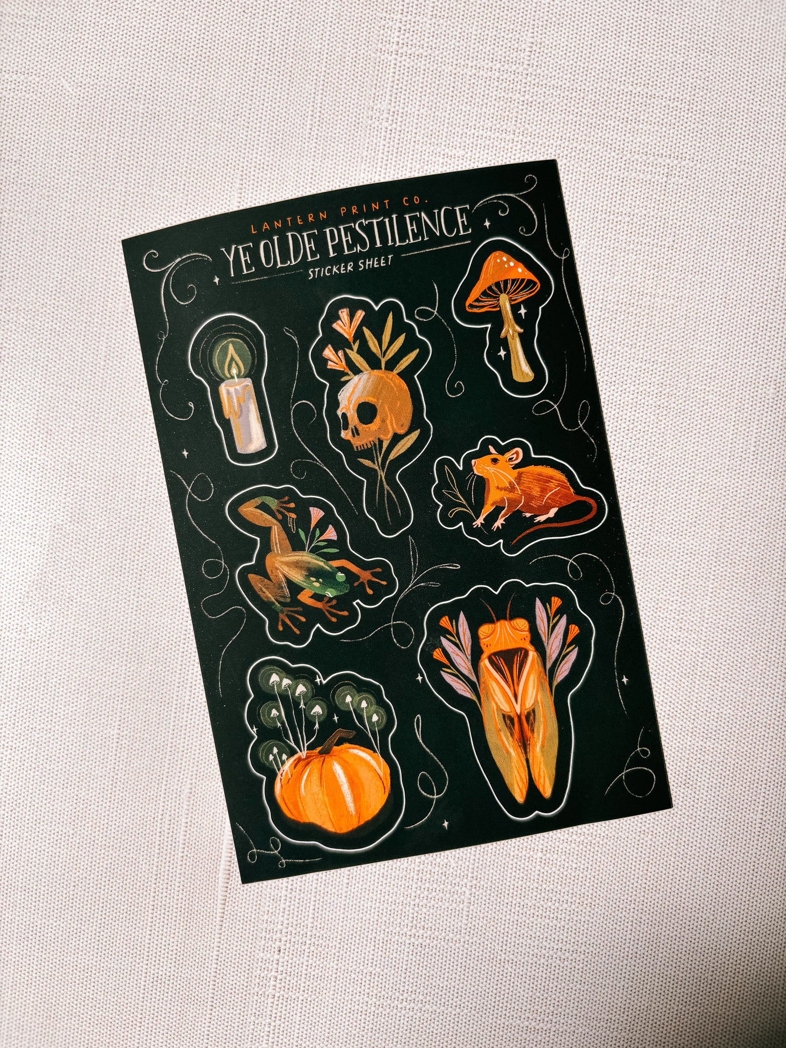 Ye Olde Pestilence Sticker Sheet