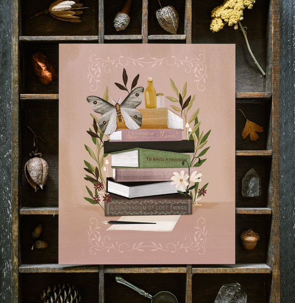 Light Academia Art Print - 5x7, 8x10