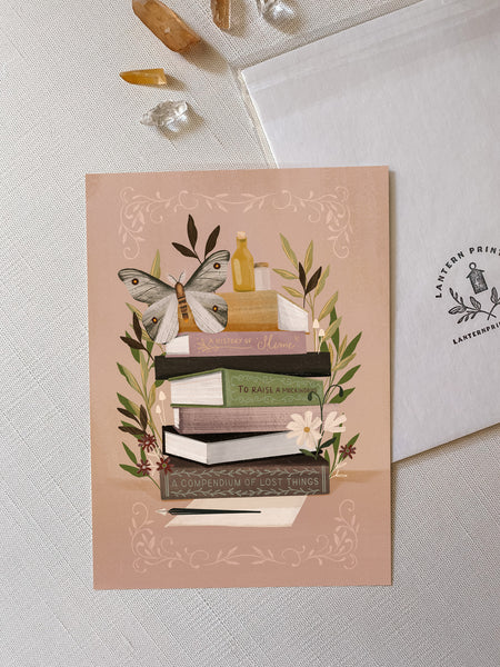 Light Academia Art Print - 5x7, 8x10