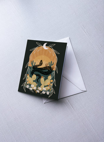 Desert Magic - Greeting Card
