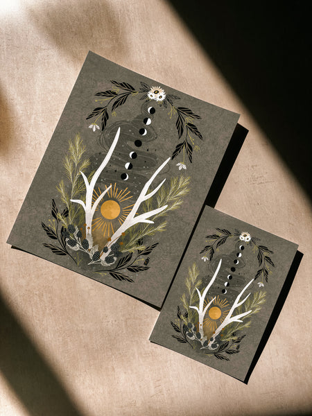 Forest Forage Art Print