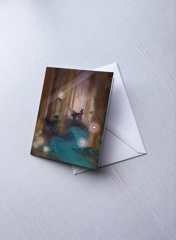 Forest Spirit - Greeting Card