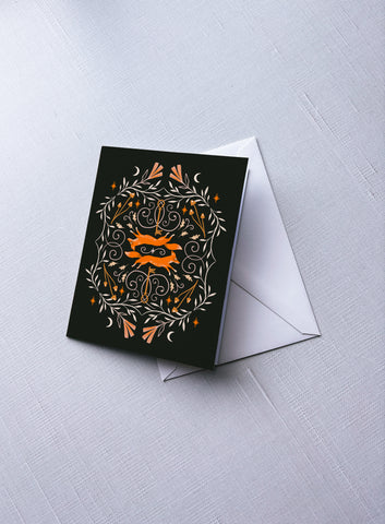 Fox Manor - Greeting Card