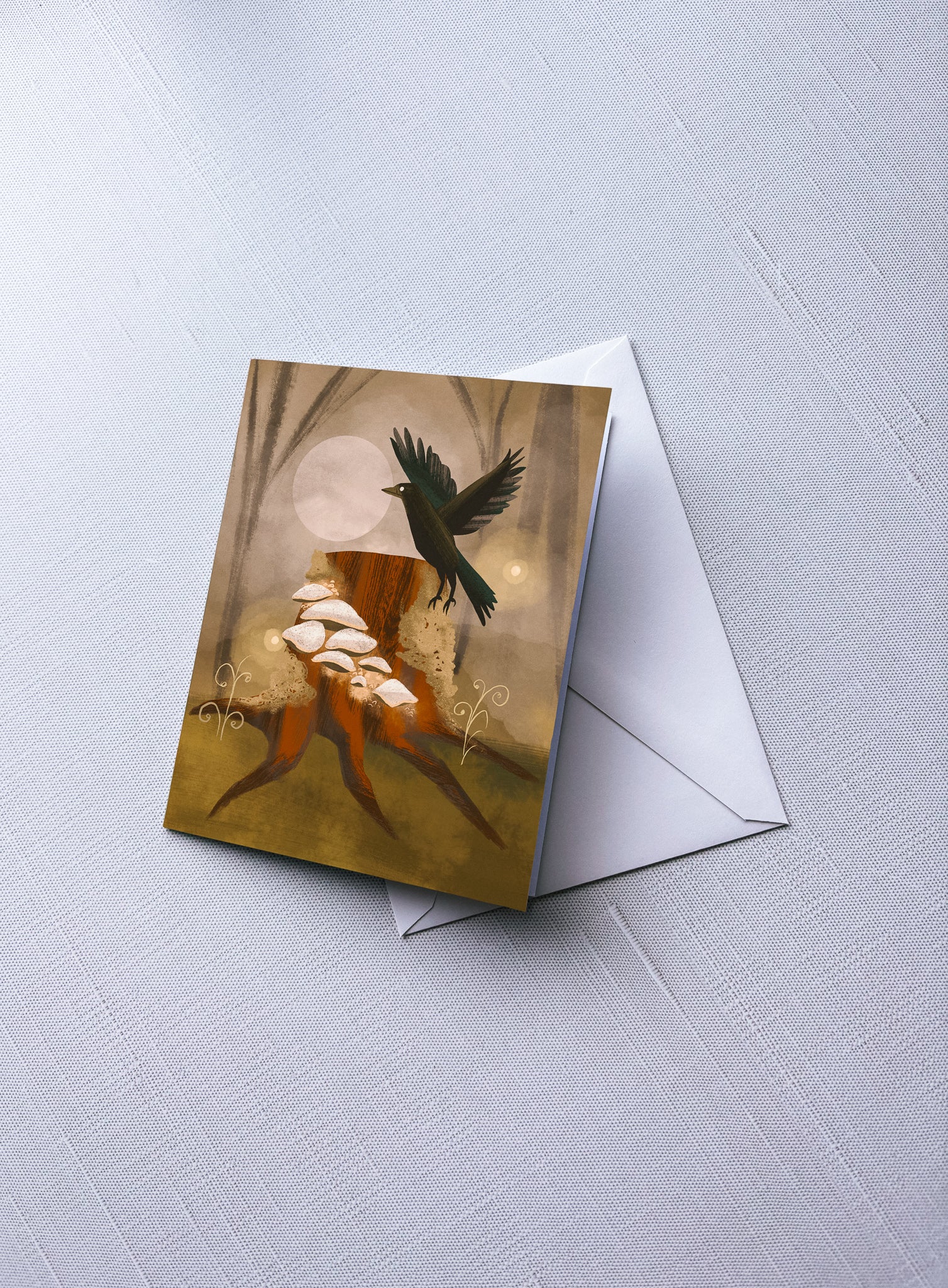 Grim Woods - Greeting Card