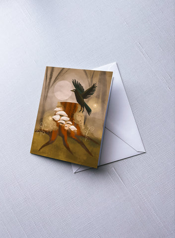 Grim Woods - Greeting Card