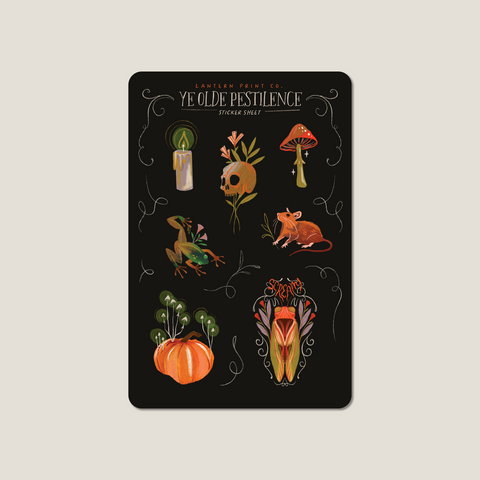 Ye Olde Pestilence Sticker Sheet