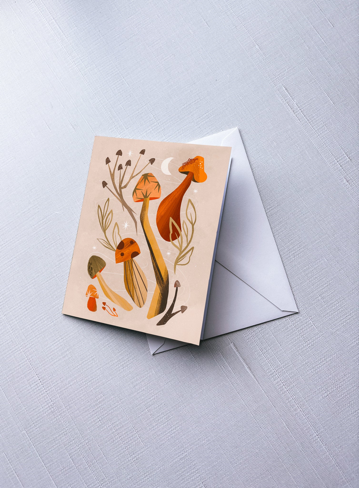 Mushroom - Greeting Card
