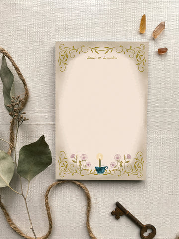 Dandelion Rituals Notepad