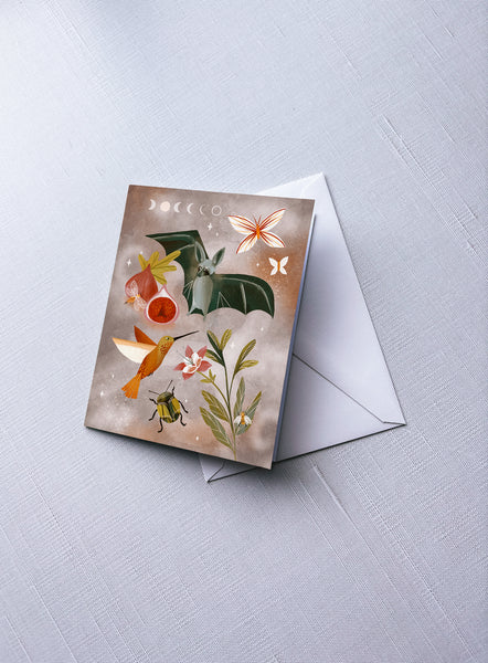 Pollinators - Greeting Card