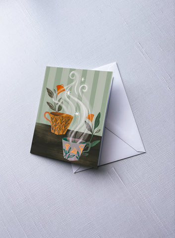 Tea for Two - Greeting Card
