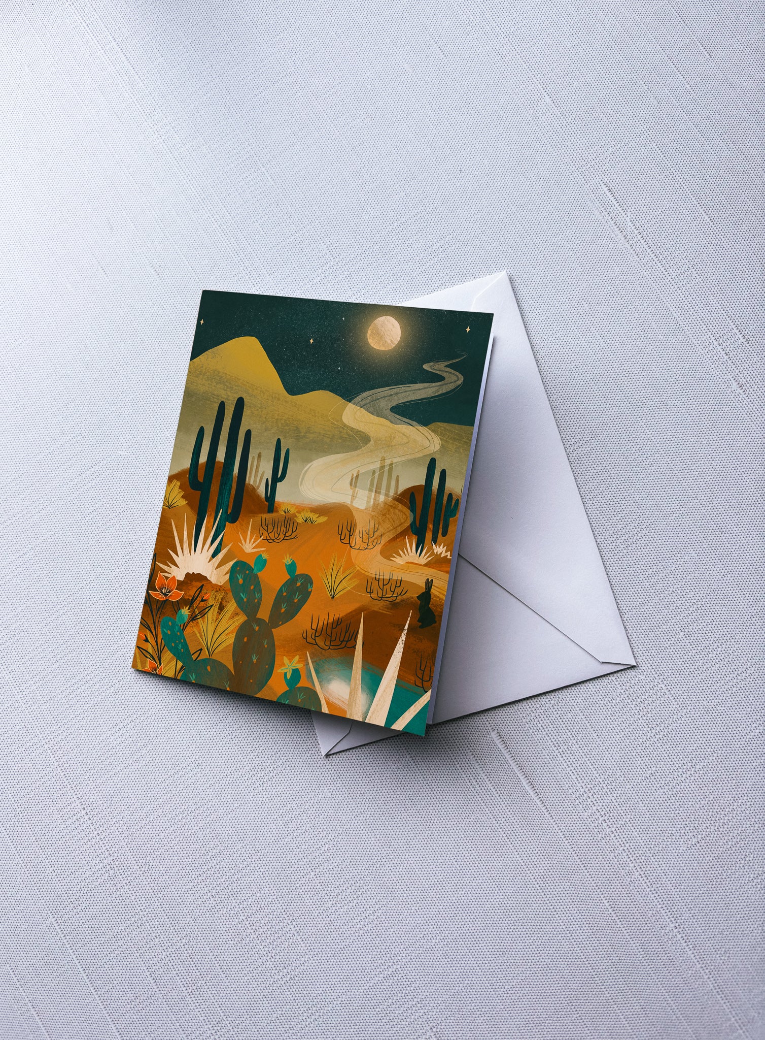 Wild Oasis - Greeting Card