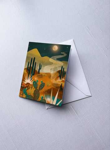 Wild Oasis - Greeting Card