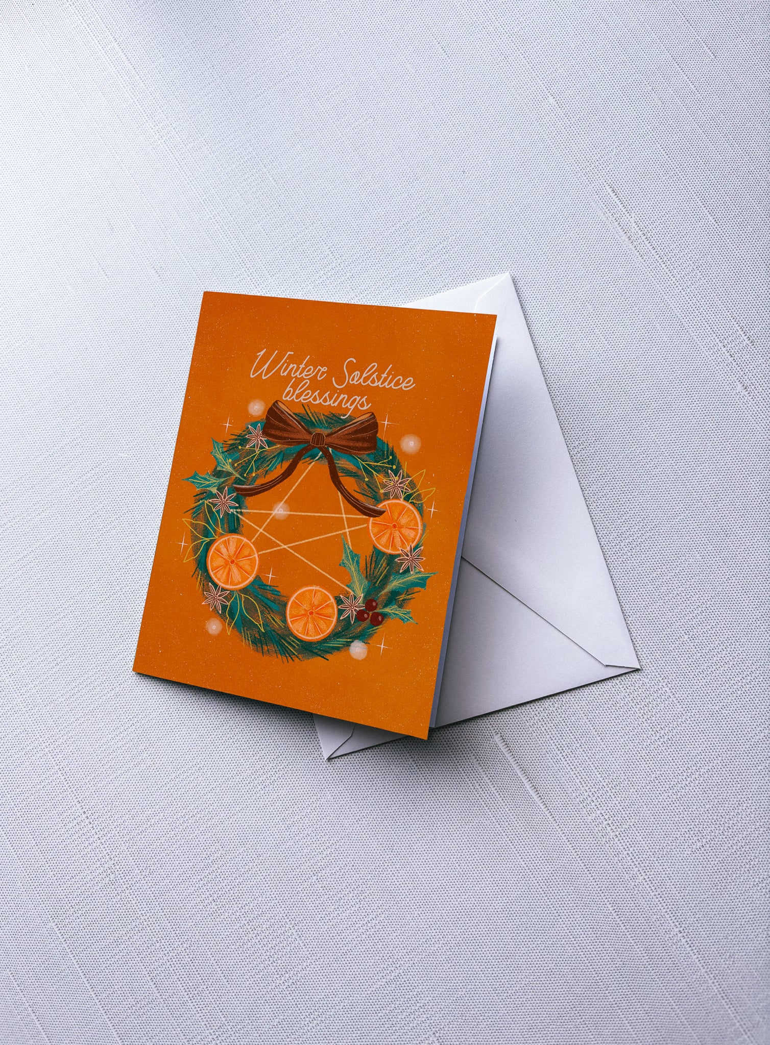 Winter Solstice Blessings - Greeting Card