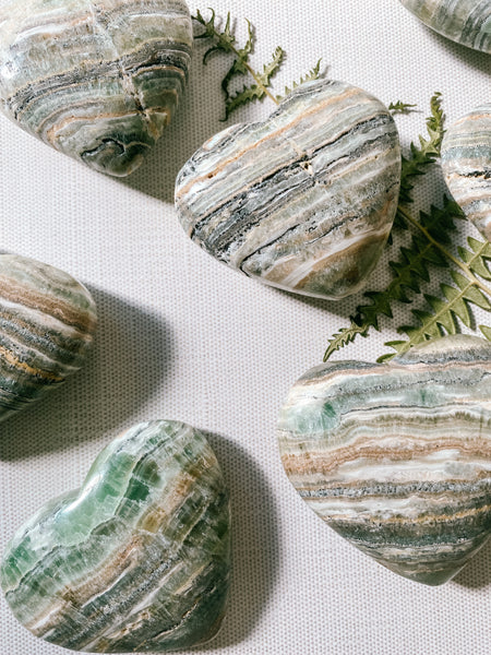Forest Onyx Hearts