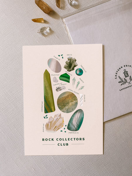 Rock Collectors Art Print