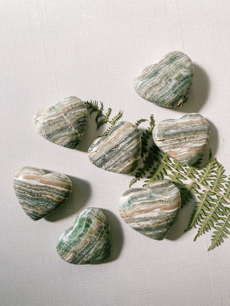 Forest Onyx Hearts