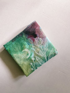 Wild Thistle Hand-Printed Bandana