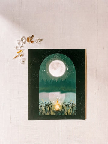 Midnight Magick Art Print