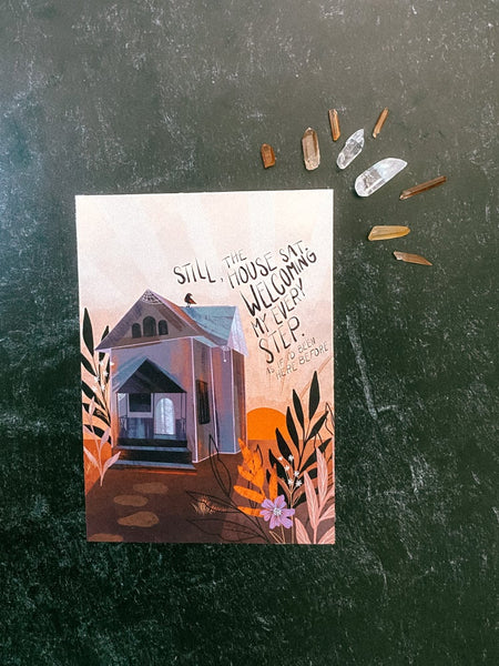 Haunted Art Print