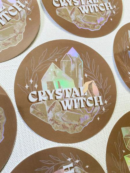 Crystal Witch Sticker