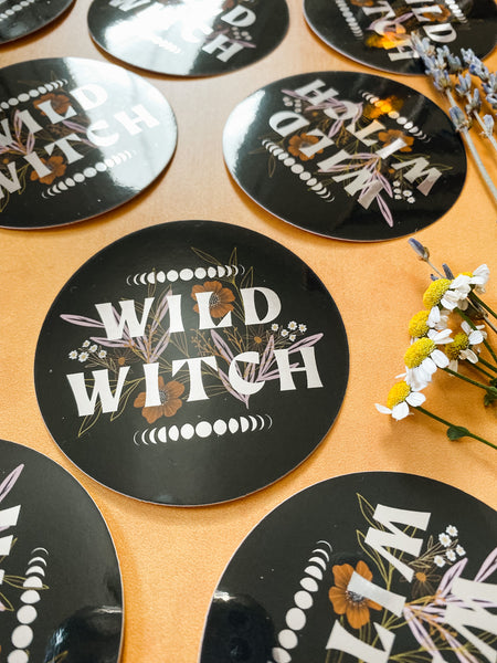 Wild Witch Sticker