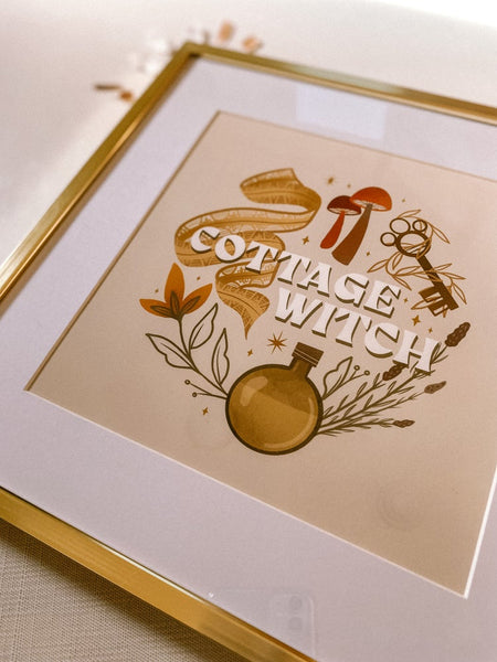 Cottage Witch Art Prints