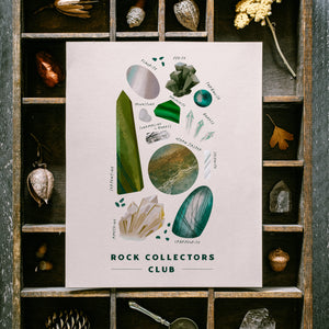 Rock Collectors Art Print